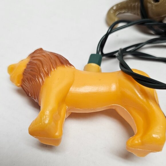 Zoo Safari Wild Animal String Light Jungle Giraffe Zebra Elephant Tiger Works - Picture 4 of 12